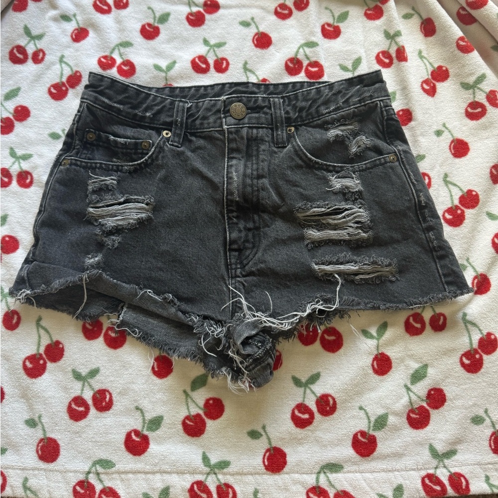 Distressed shorts